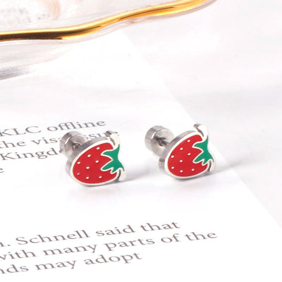 Sugar Plum & Rainbow Earrings