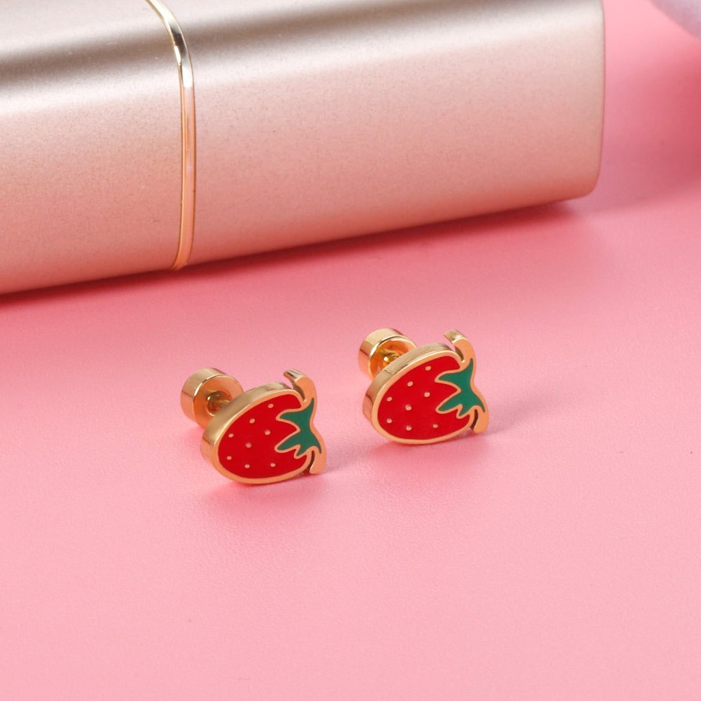 Sugar Plum & Rainbow Earrings