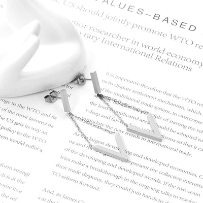 V-Drop  Earrings