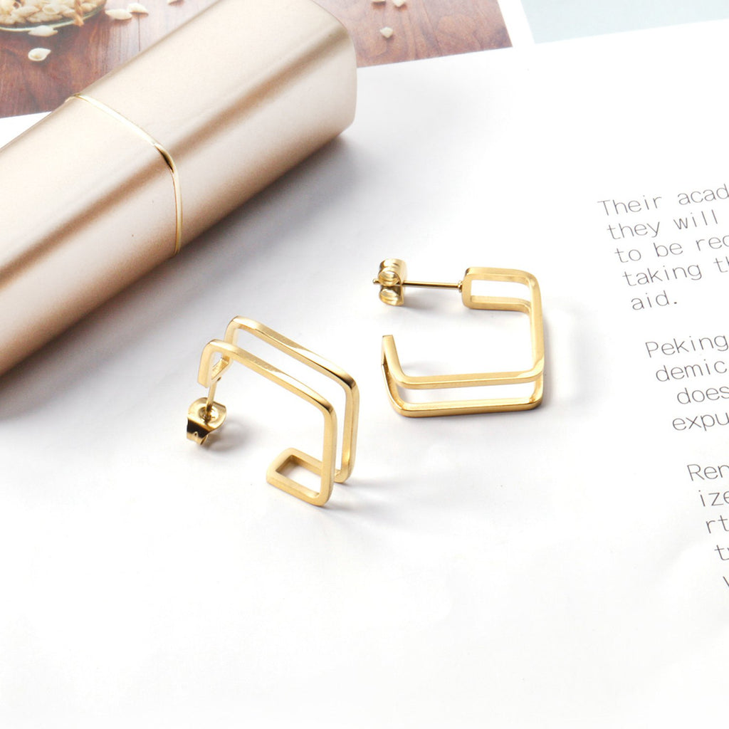 Corner Light Earrings