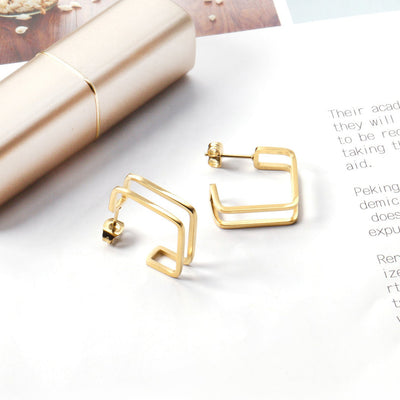 Corner Light Earrings