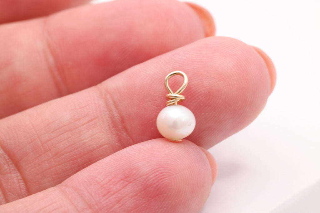 Glowing Pearl Charm