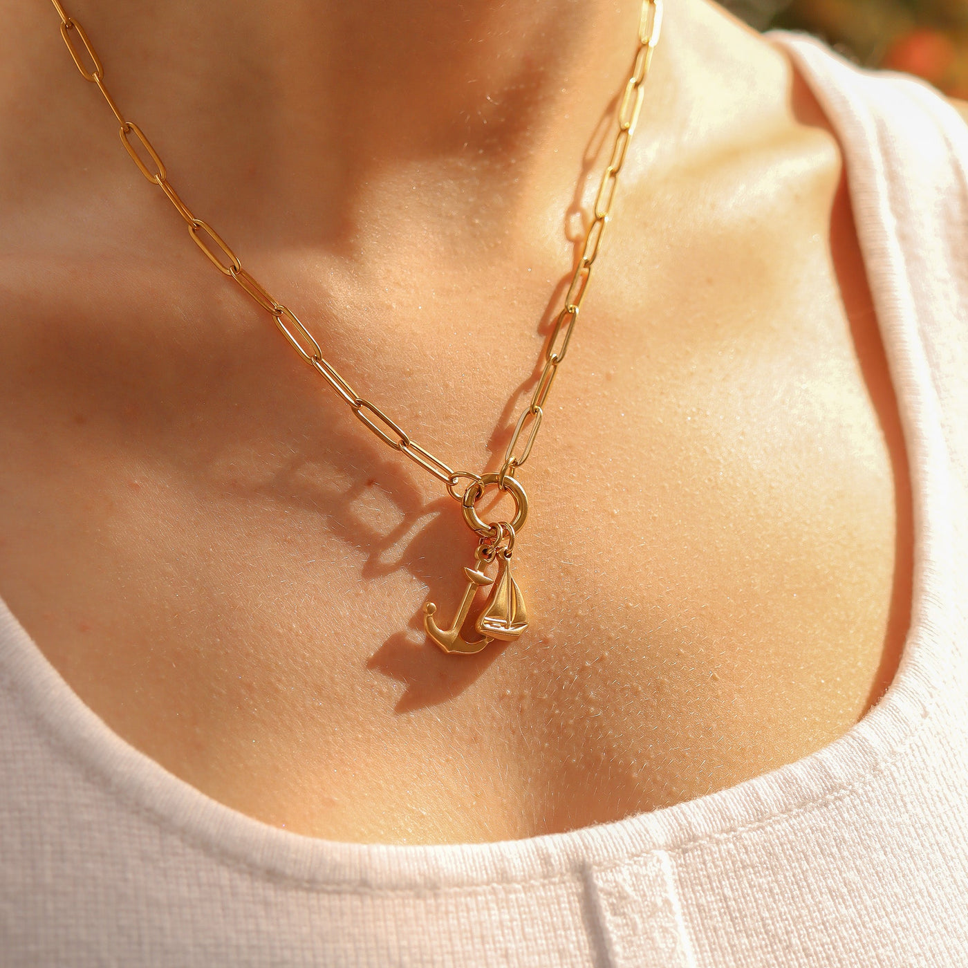Sea Anchor Charm