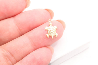 Tiny Turtle Charm