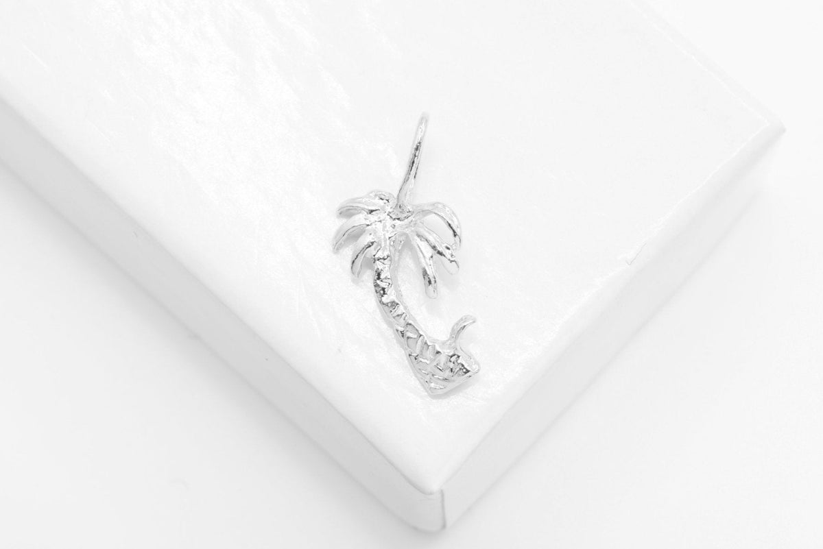 Silver Palm Charm